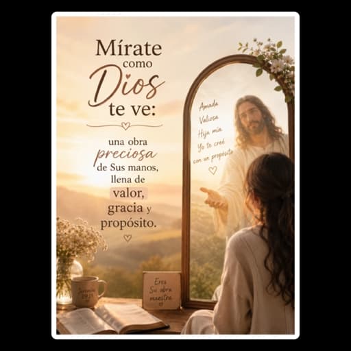 Mírate como Dios te ve